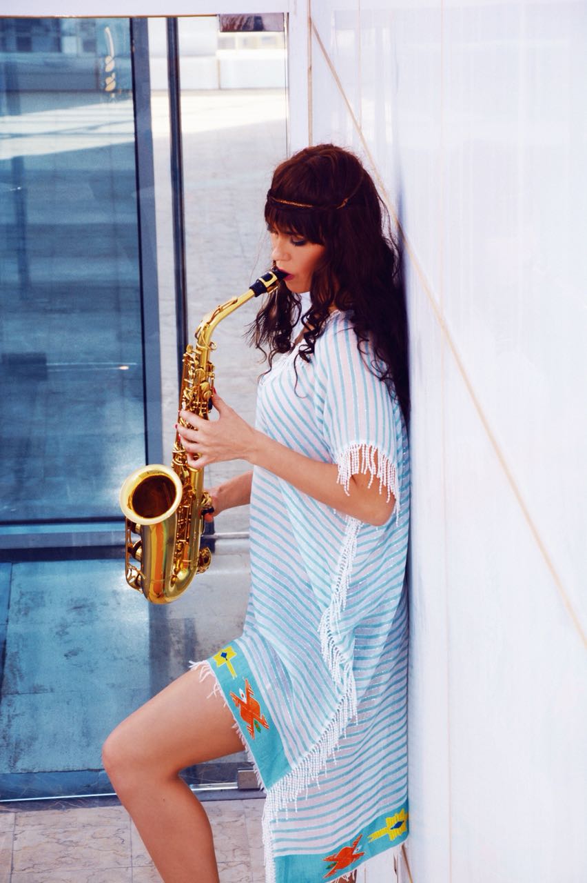 female saxophone player kristina sax 4